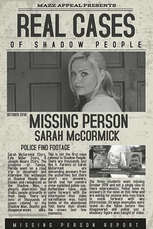 real cases of shadow people the sarah mccormick story cover image