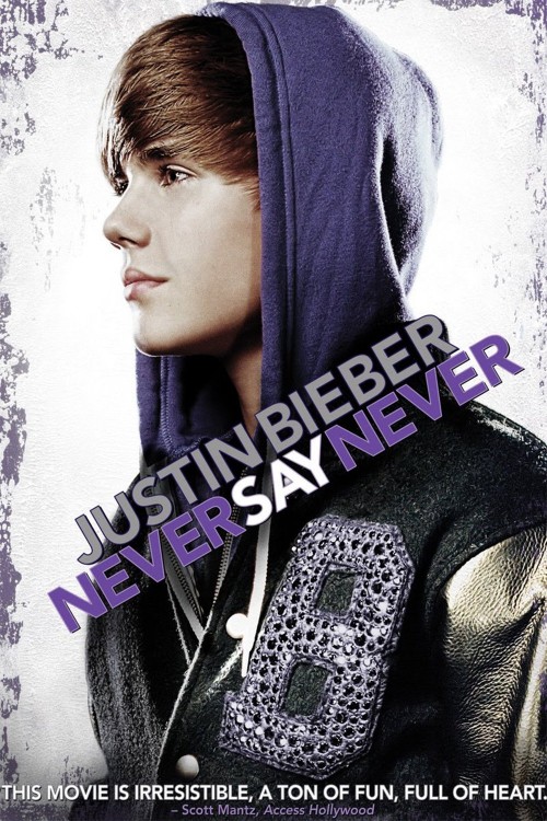 justin bieber: never say never cover image