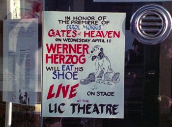 Werner Herzog Eats His Shoe screenshot 2