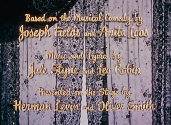 Gentlemen Prefer Blondes screenshot 1