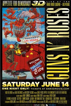Guns N' Roses Appetite for Democracy 3D Live at Hard Rock Las Vegas cover image